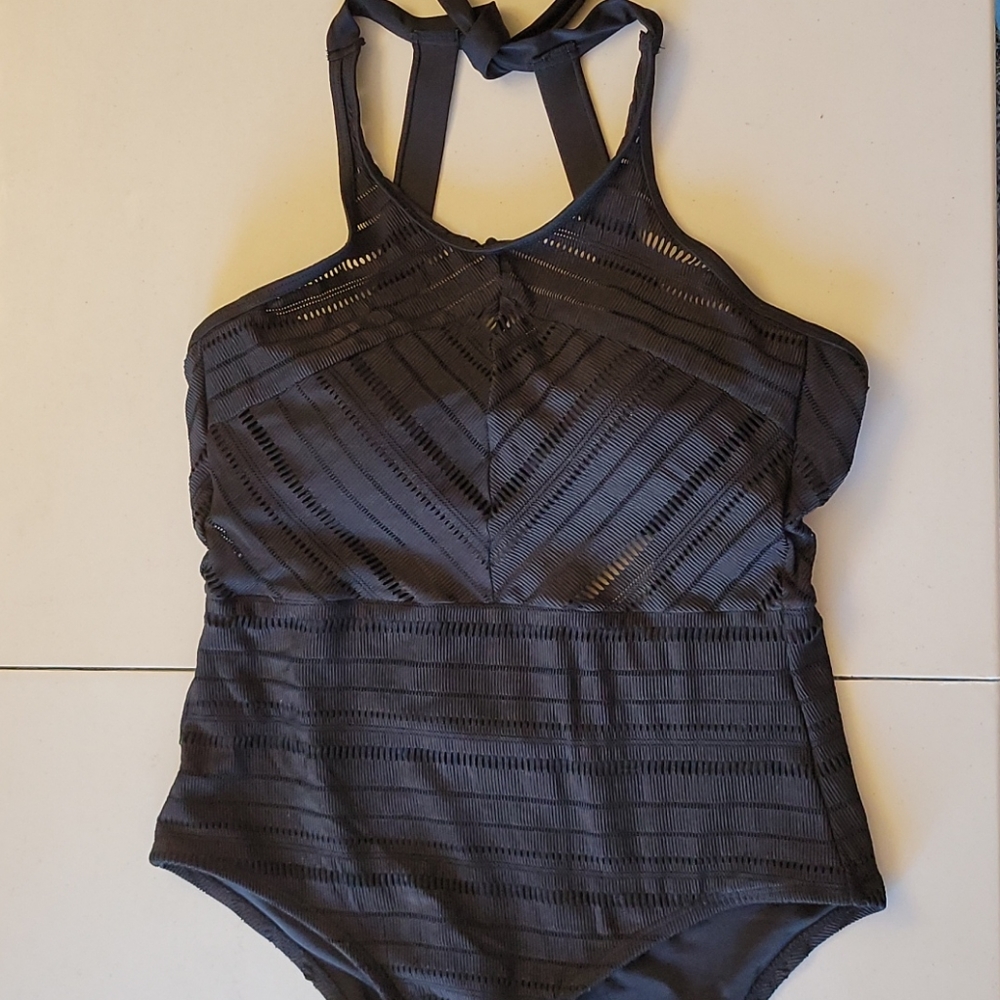 Kona Sol One Piece Swimsuit, Built-in Bra, Size L